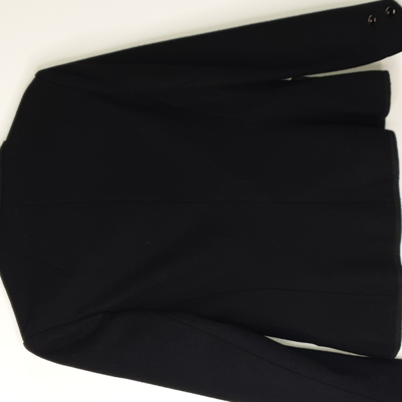 Vintage Suitmaster black wool jacket with velvet trim - Picture 8 of 16